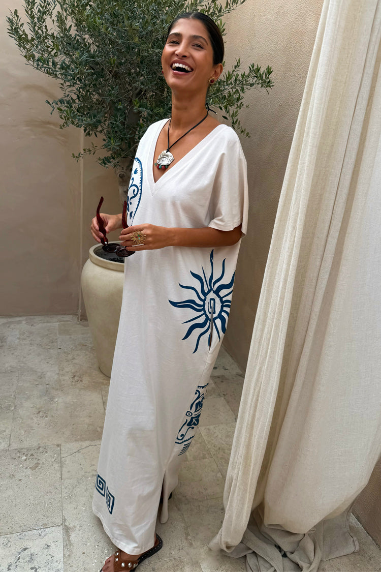 Cream Dolce Vita T-Shirt Dress