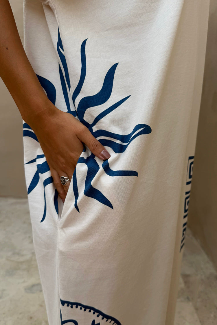 Cream Dolce Vita T-Shirt Dress