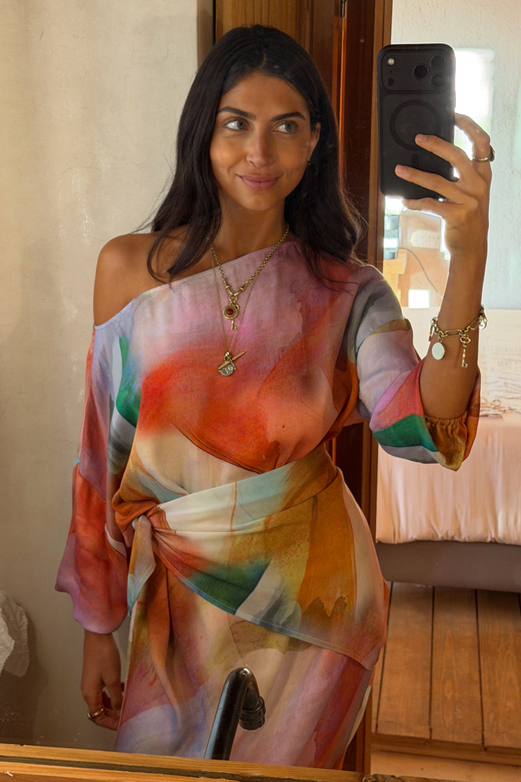 Abstract Scarf