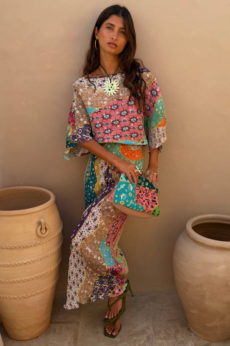 Morocco Beaded Clutch Bag
