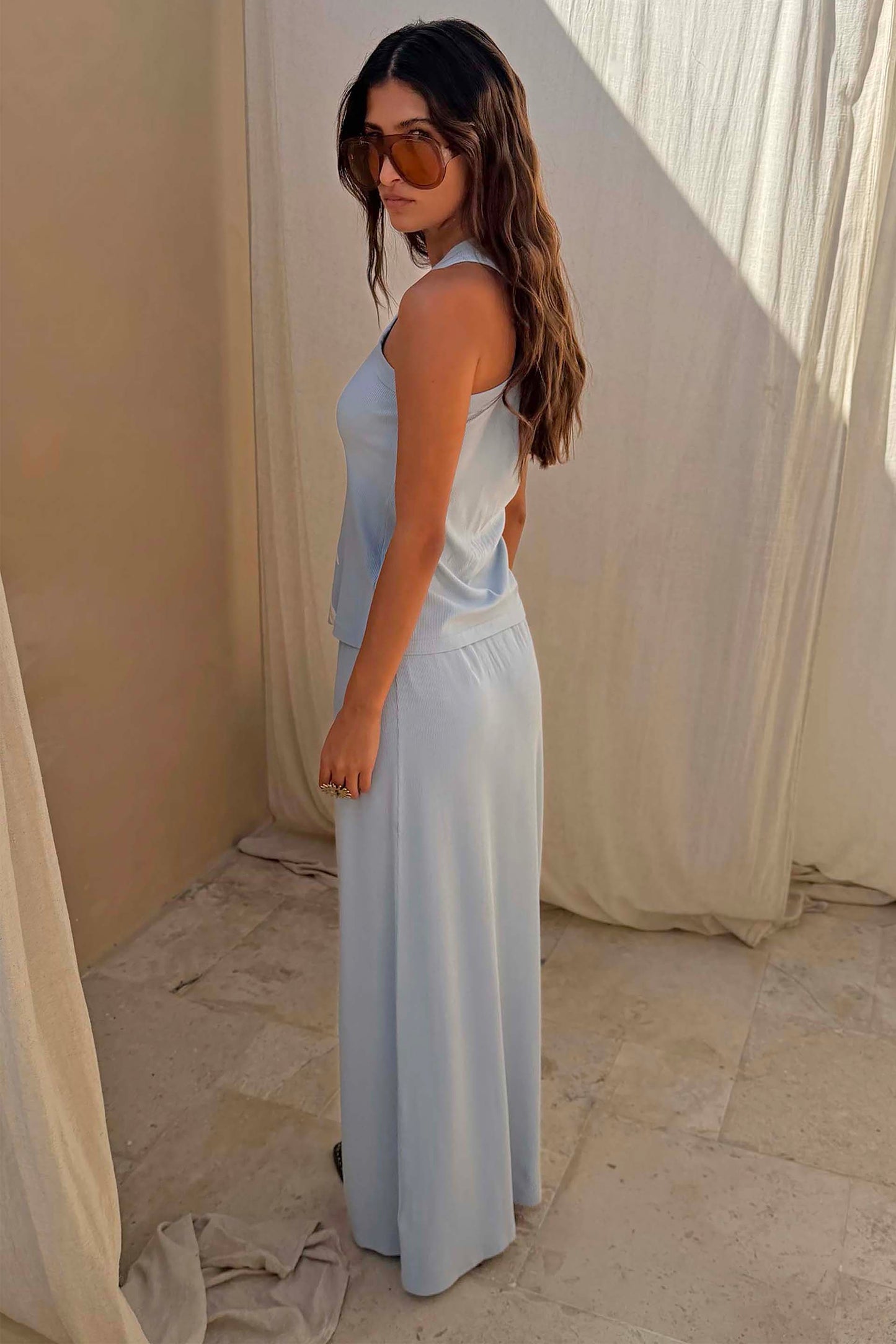 Ice Blue Sol Dorris Skirt