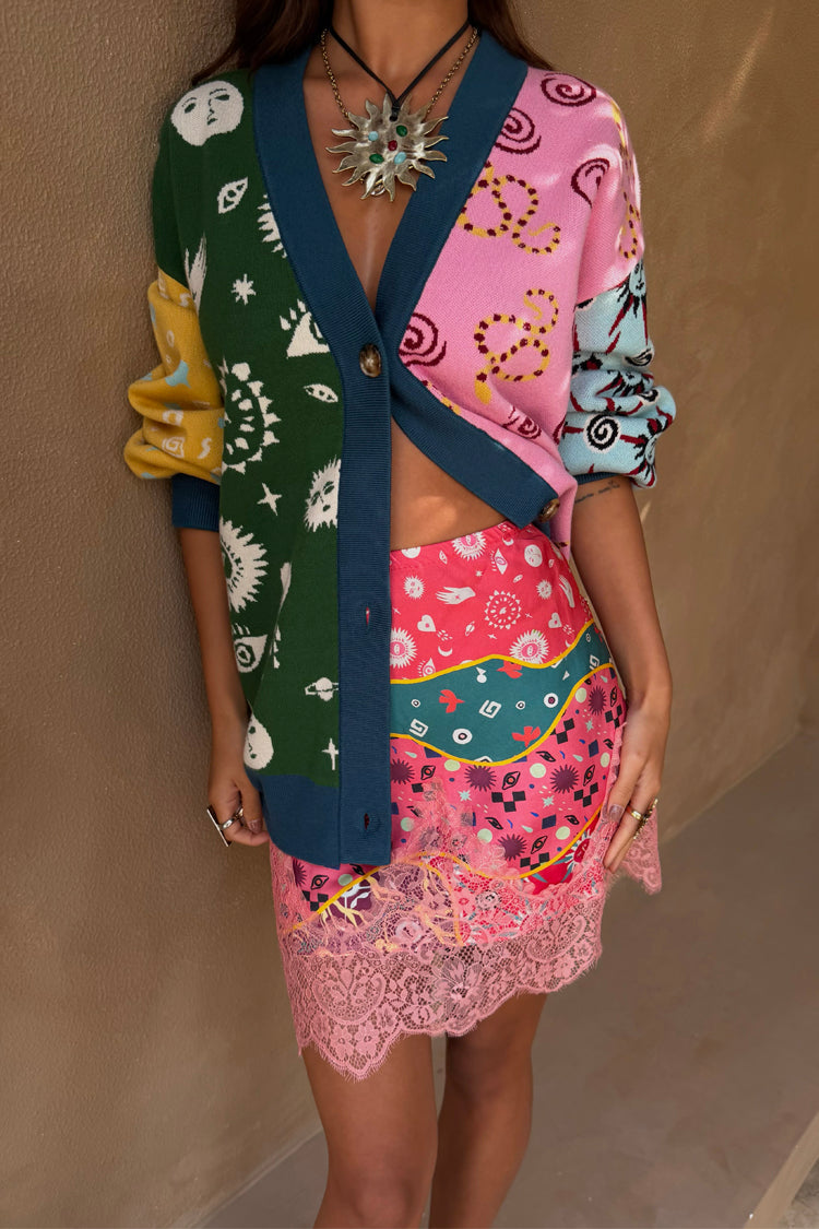 Pastel Morocco Mini Maeva Skirt
