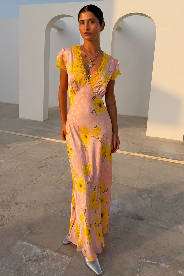Pink Fawn Poppy Olivia Dress Petite