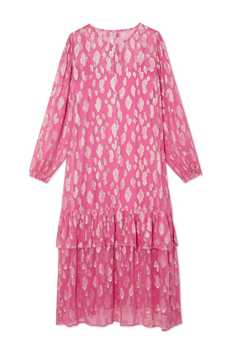 Pink Jacquard Harmony Dress Petite