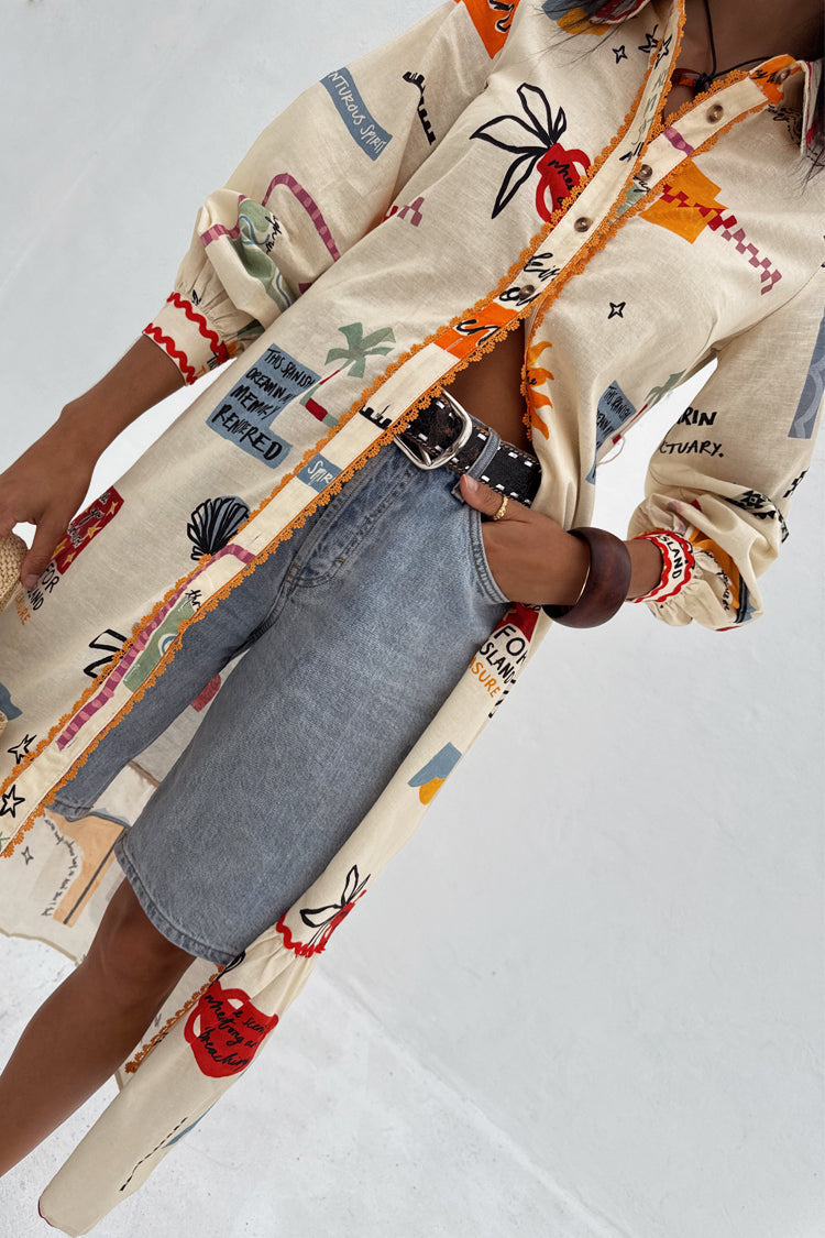 Poema Shirt Dress