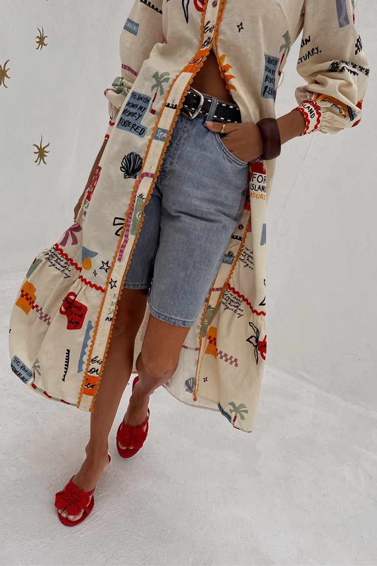 Poema Shirt Dress