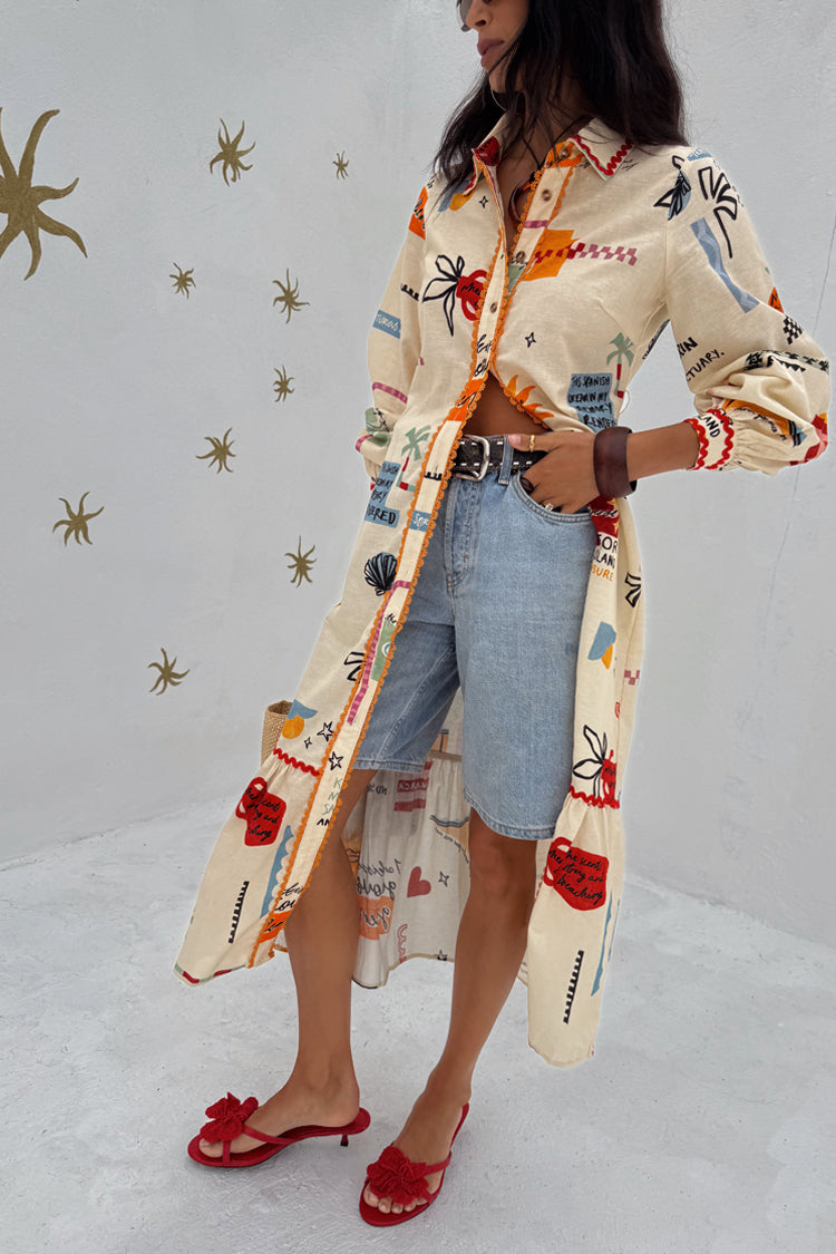 Poema Shirt Dress