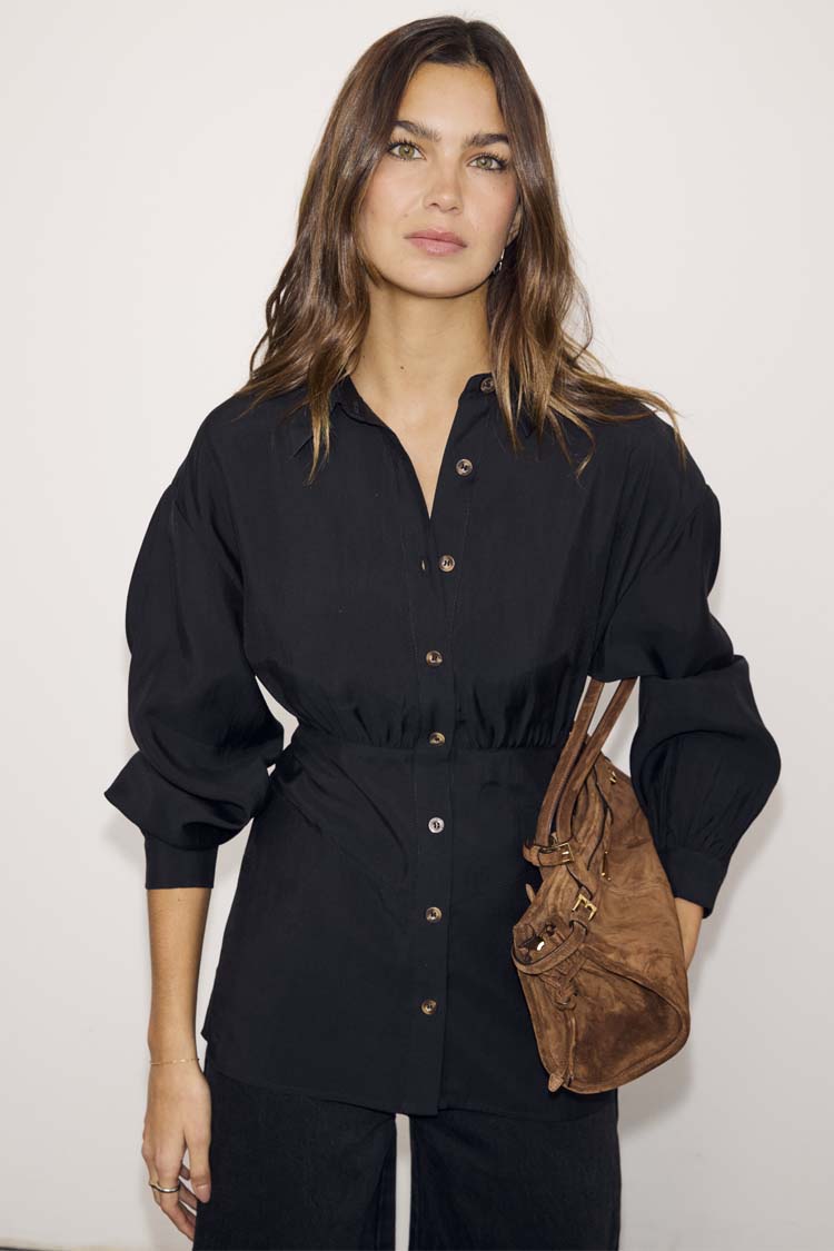 Black Zoe Shirt