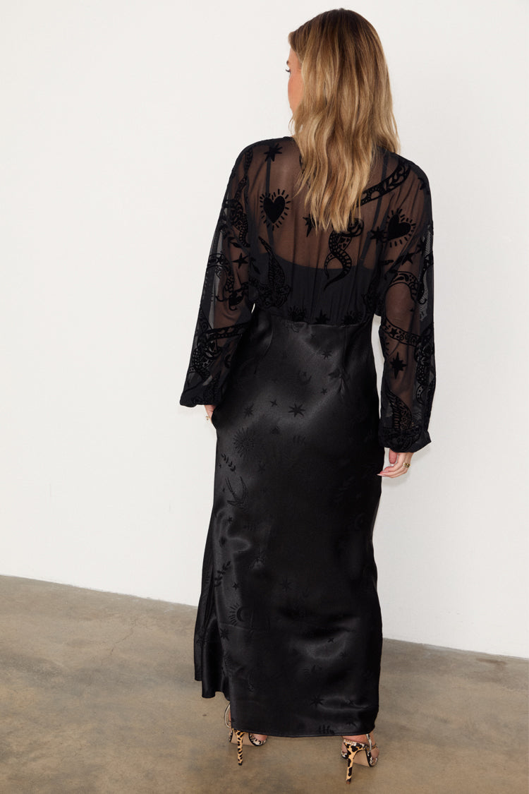 Black Swallow Romance Emma Dress