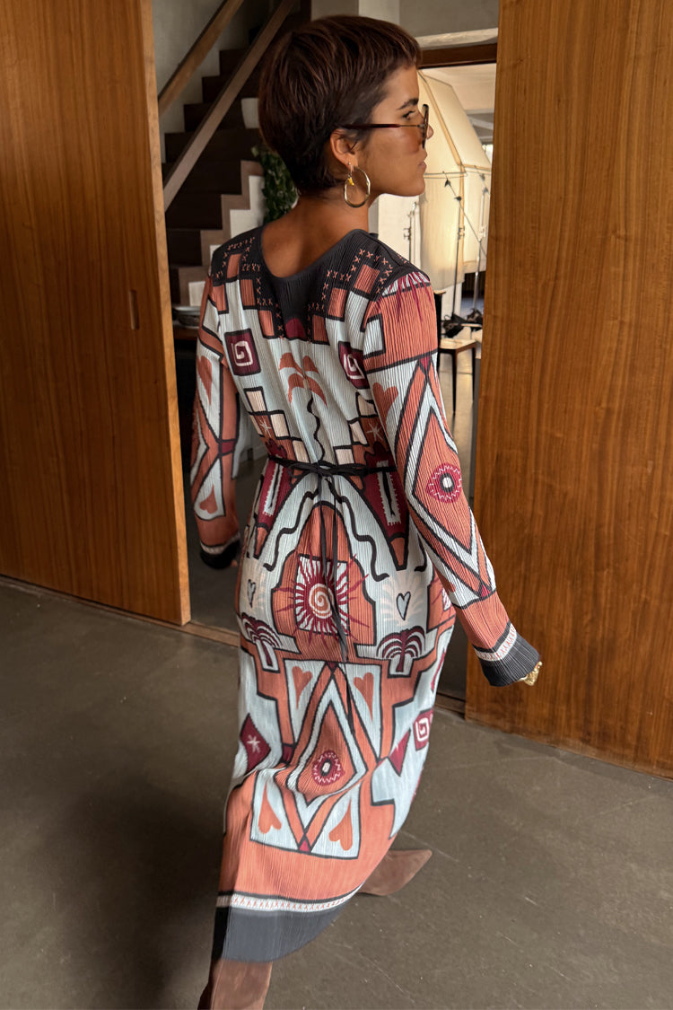 Geometric Gaia Dress